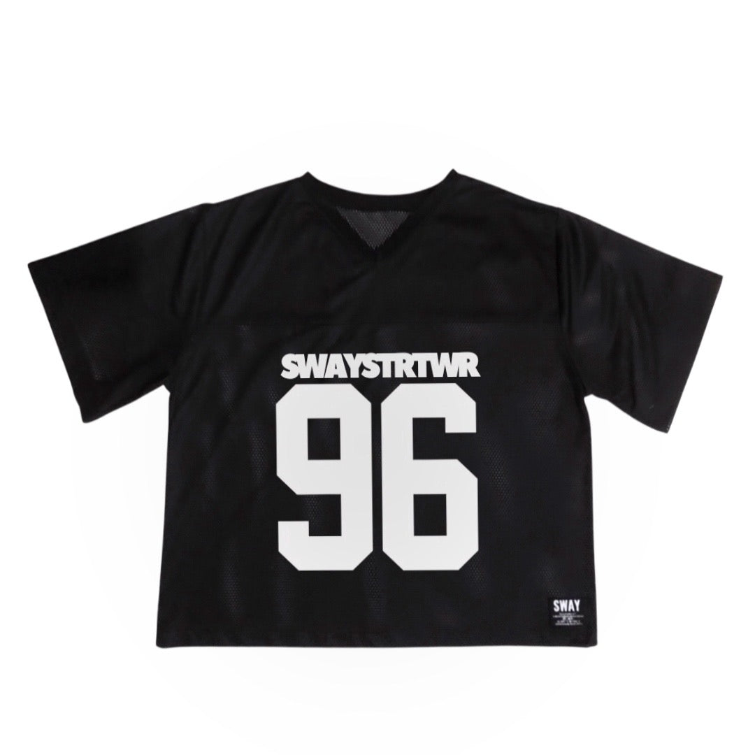 Swayers96 Mesh T-shirt- BLACK