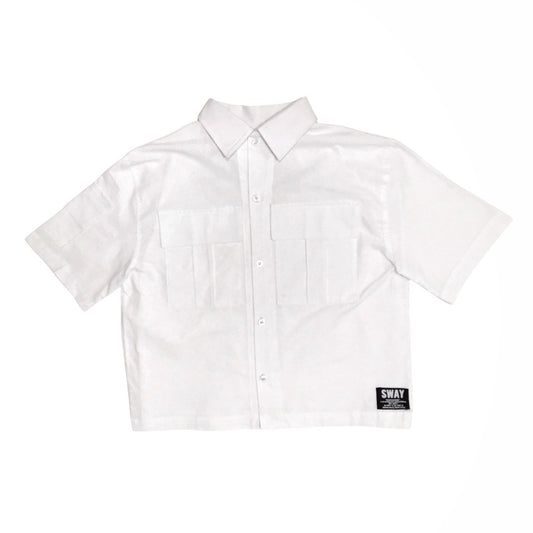 White Utility Shirt