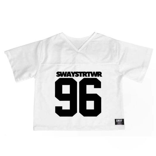 Swayers96 Mesh T-shirt- WHITE