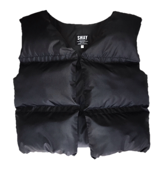 Black Puffer Vest