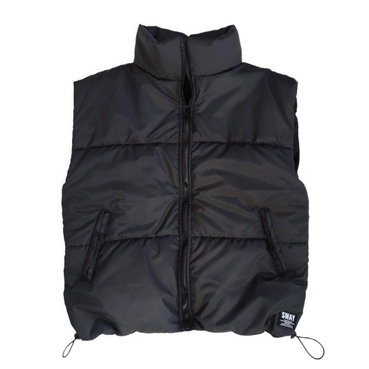 Puffer Vest - BLACK